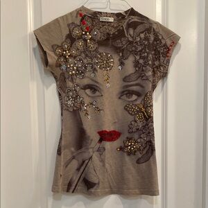 On Running Women's Graphic Top - Brown